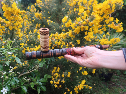 Ceremonial Mapacho pipe - Brazilian