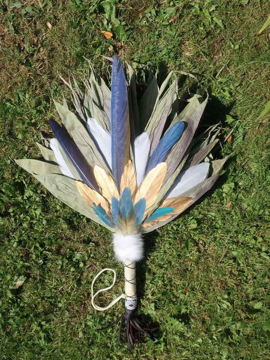 CHAKAPA SHAMANIC LEAF RATTLE
