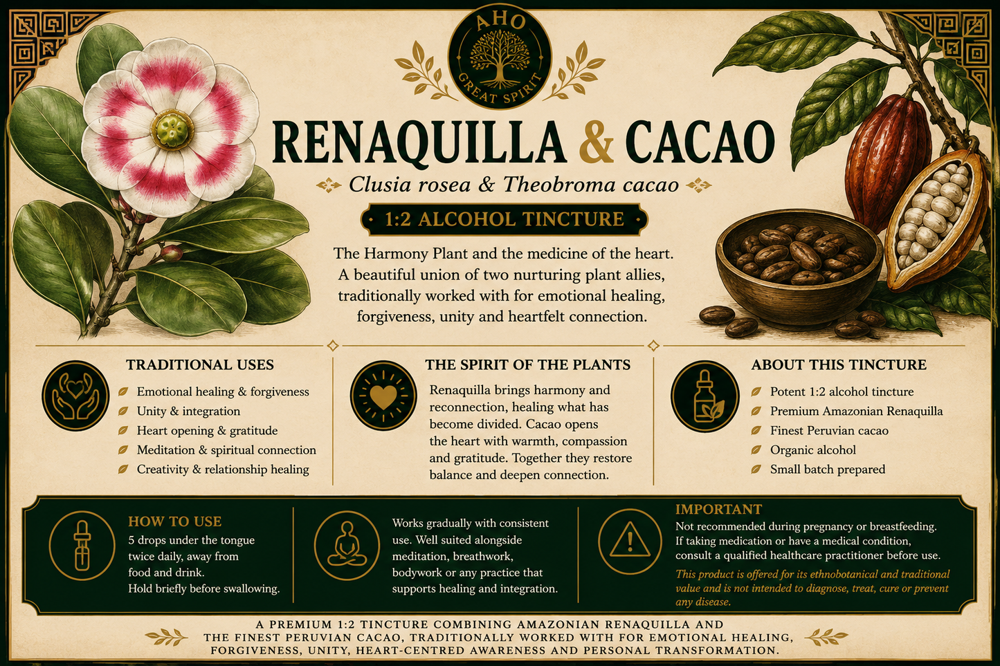 Renaquilla & Cacao 1.2 Tincture