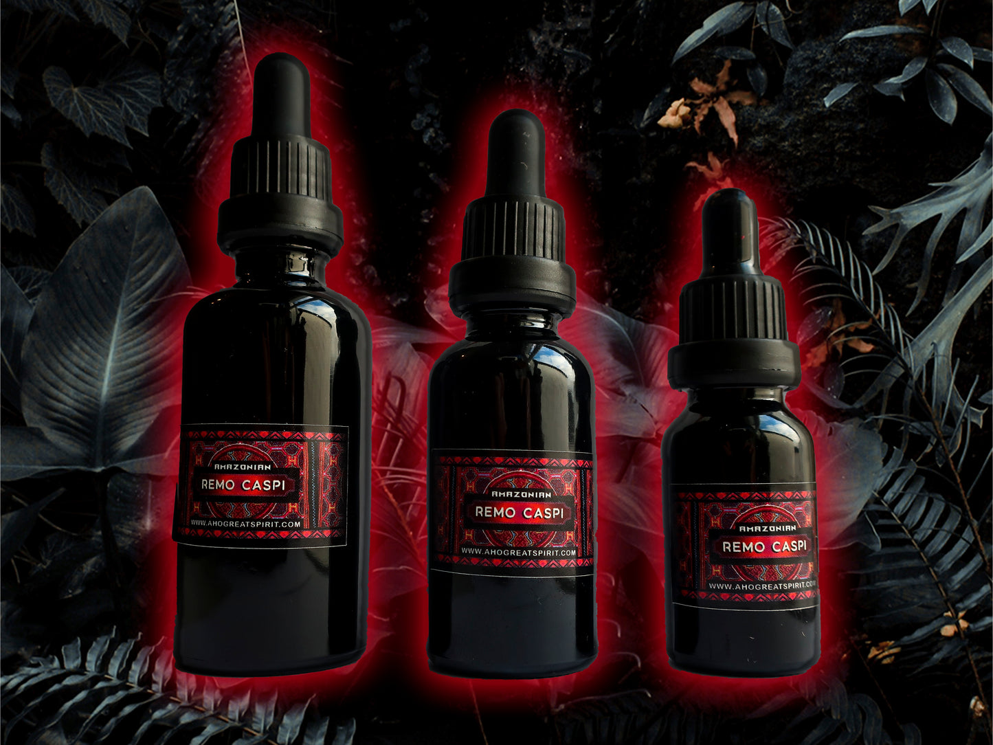 15ml 30ml and 50ml remo capsi master plant tincture extract bottles