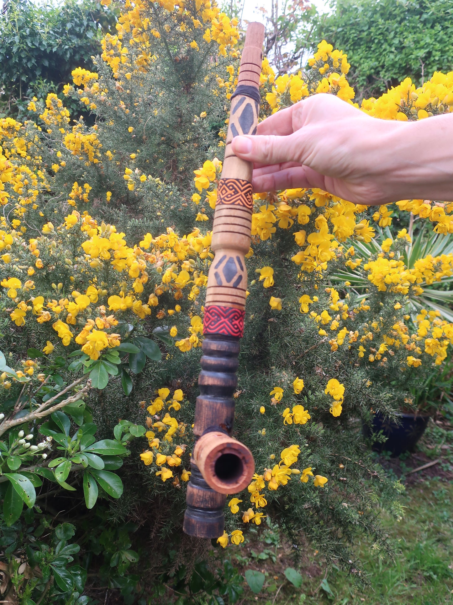 Ceremonial Mapacho pipe - Brazilian