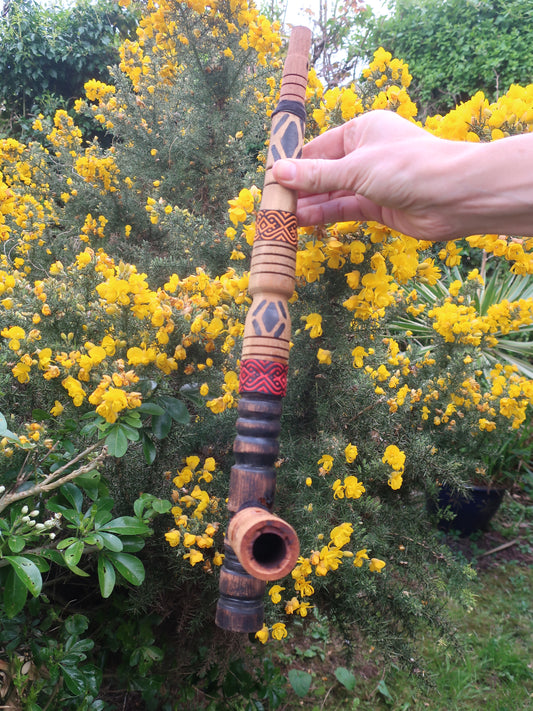 Ceremonial Mapacho pipe - Brazilian