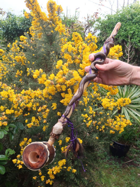 Large Ceremonial Mapacho pipe - Brazilian