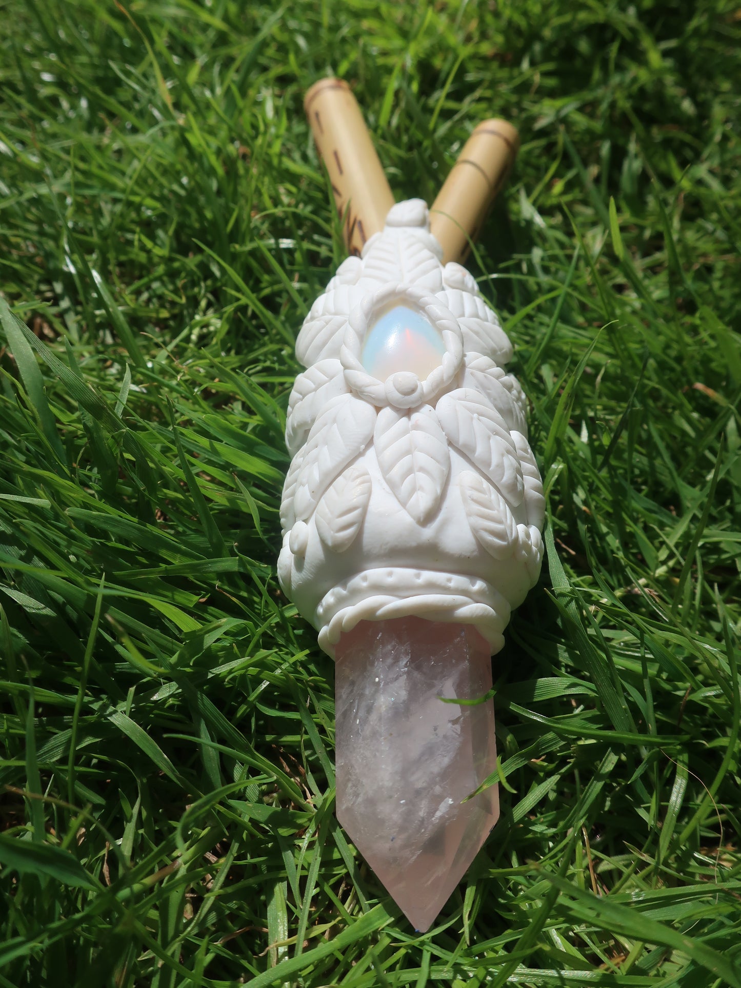 ROSE LIGHT KURIPE- Hapé Snuff Applicator (Copy)