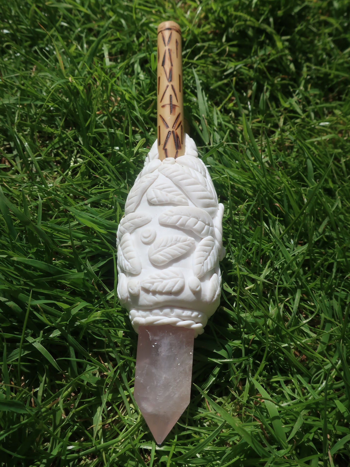 ROSE LIGHT KURIPE- Hapé Snuff Applicator (Copy)