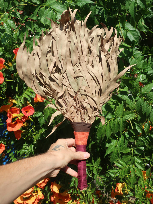 Eucalyptus Leaves Chakapa Shamanic Leaf Rattle