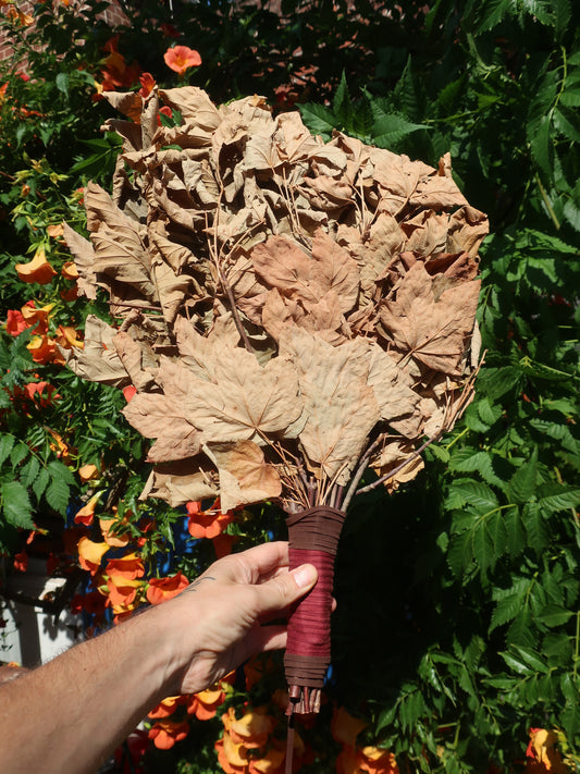 Maple Chakapa Shamanic Leaf Rattle