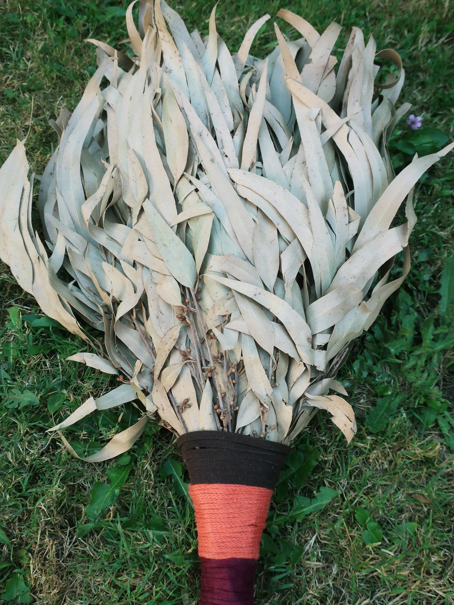 Eucalyptus Leaves Chakapa Shamanic Leaf Rattle