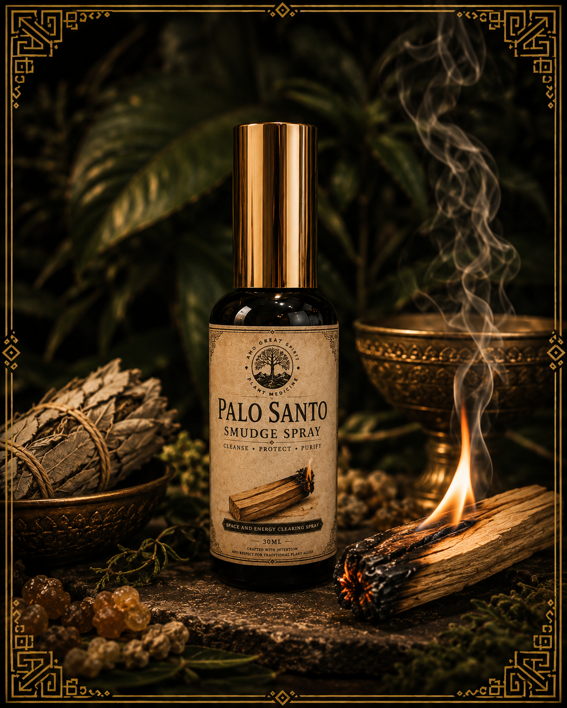 Palo Santo Smudge Mist spray