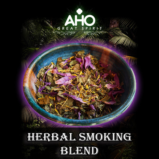 Herbal smoking blend